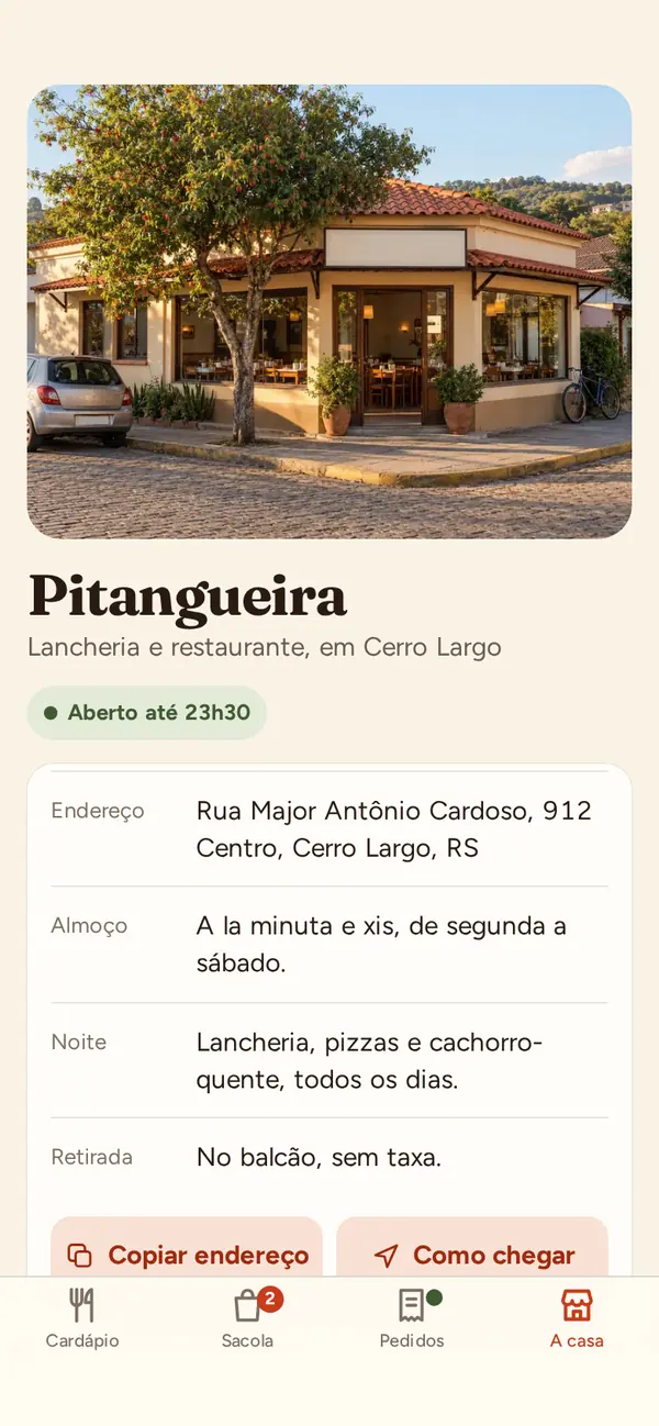 Pitangueira: A casa