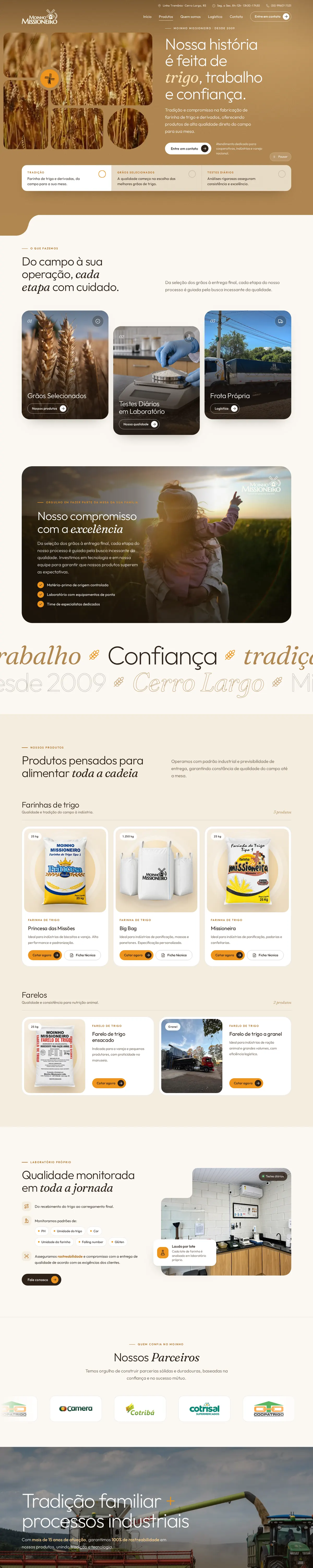 Site da Moinho Missioneiro